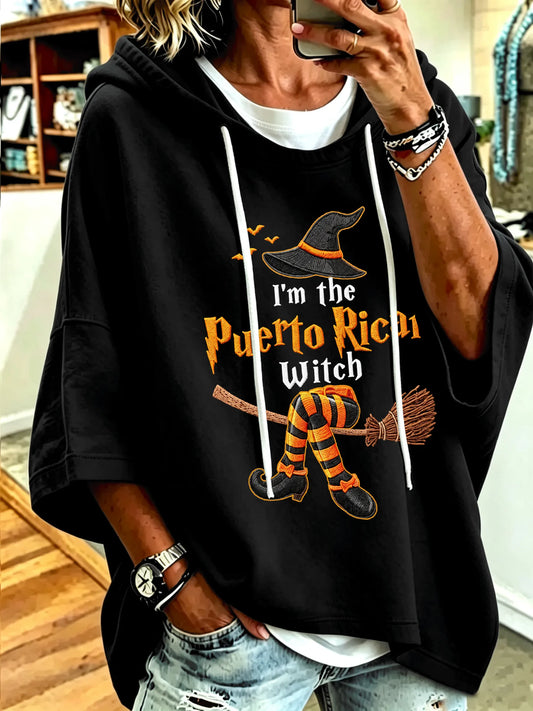 🎃Women's Halloween In Puerto Rico Printed Casual Sweatshirt