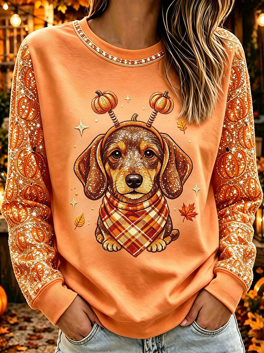 Women's Casual Animal Print Hoodie
