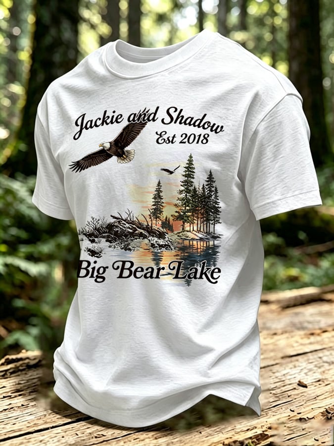 Men's  Jackie and Shadow Print Short-Sleeve T-Shirt
