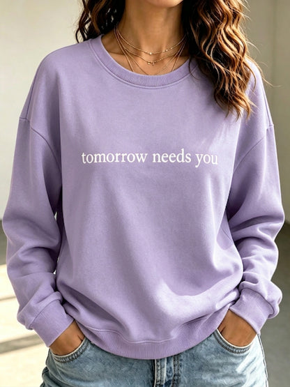 Women's Mental Health&Suicide Prevention Awareness Print Sweatershirt