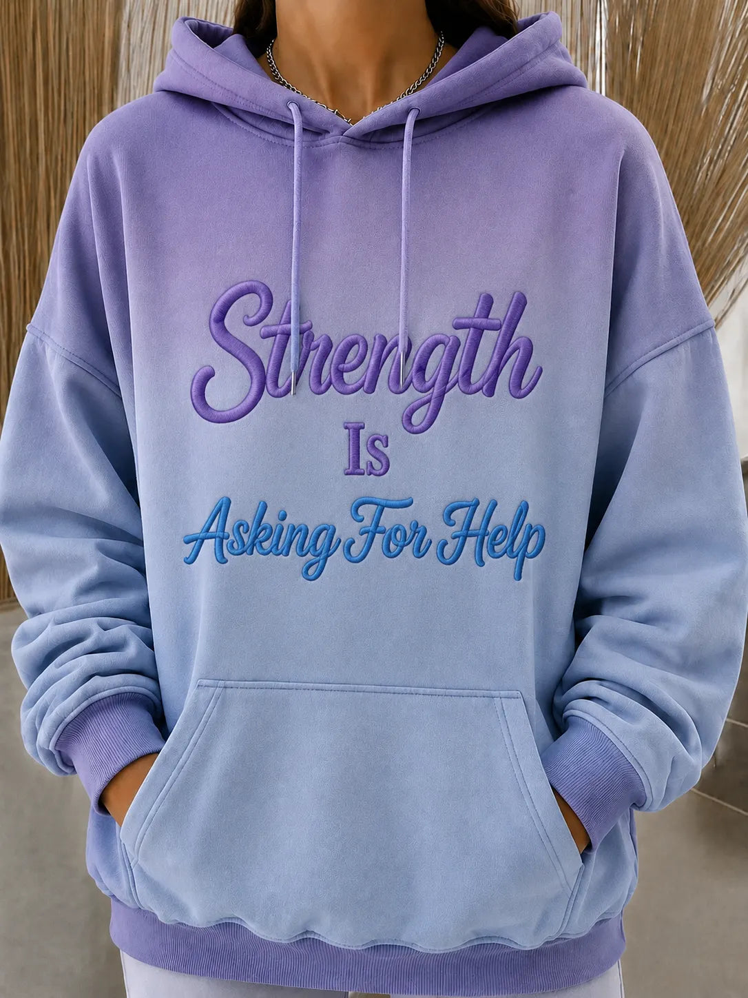Women's Mental Health&Suicide Prevention Awareness Print Hoodie