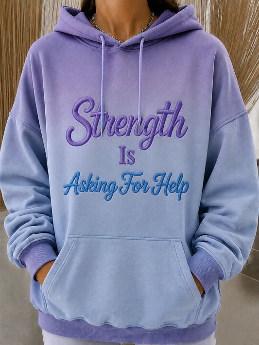 Women's Mental Health&Suicide Prevention Awareness Print Hoodie