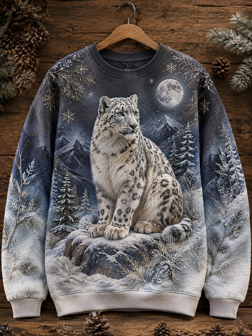 Men's Casual Animal Print Hoodie