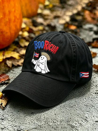 Unisex Halloween In Puerto Rico Printed Baseball Cap