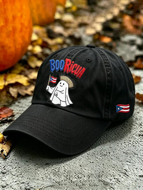 Unisex Halloween In Puerto Rico Printed Baseball Cap