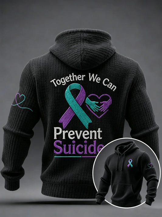 Men's Suicide Prevention Awareness Hoodie