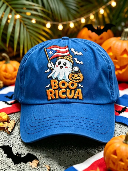 🎃Unisex Puerto Rico Halloween Printed Hat