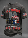 Men's 9.11 Never Forget Printing  T-Shirts