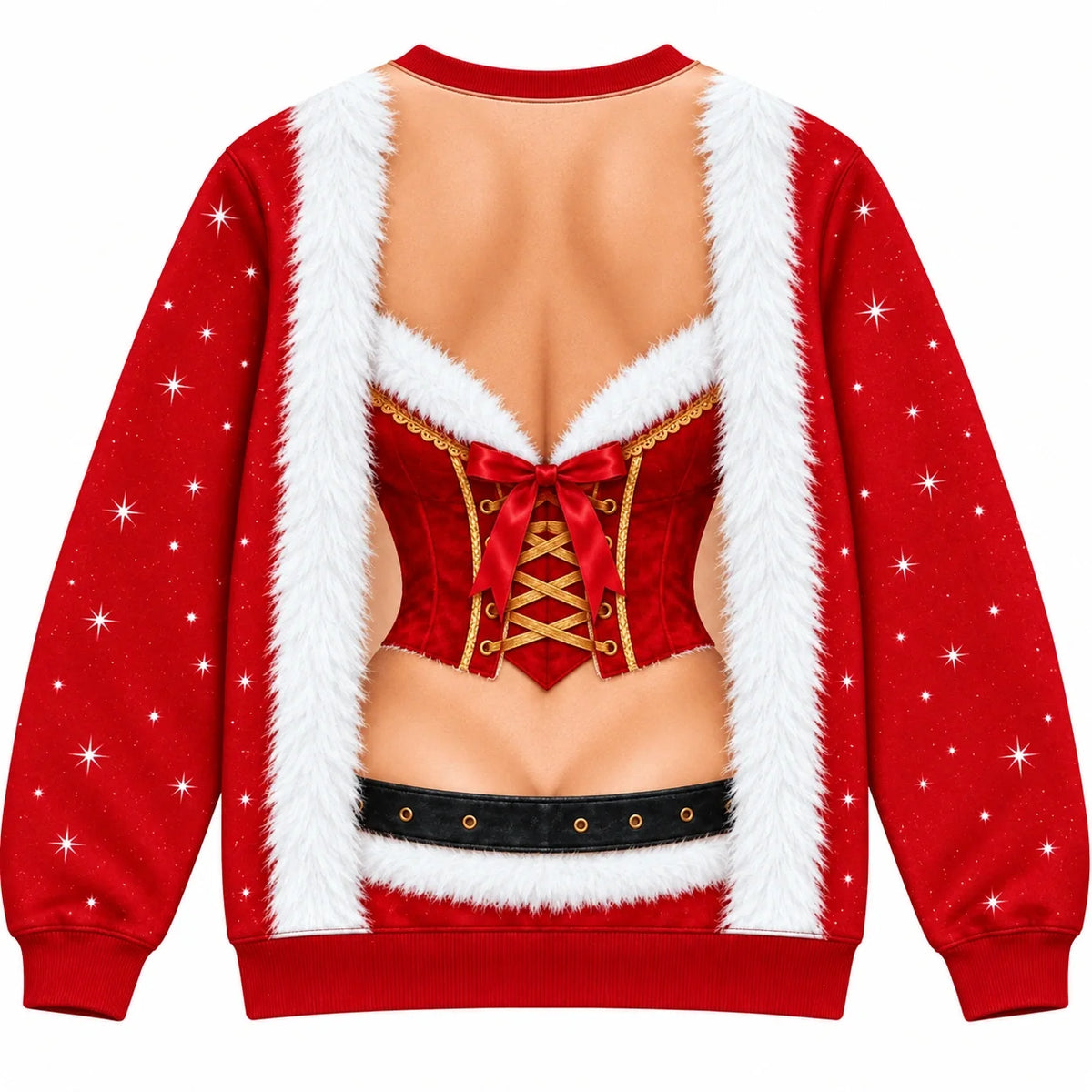 Funny Ugly Christmas Sweater, Novelty Holiday Sweatshirt, Festive Party Outfit