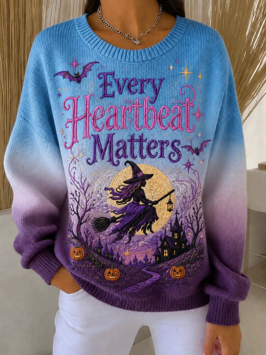 Women's Mental Health&Suicide Prevention Awareness Print Sweatershirt