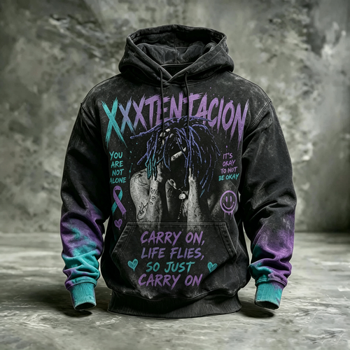 Men's Suicide Prevention Awareness Hoodie