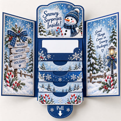 ⏰ LAST DAY 50% OFF - 2026 New 🎅💳 Waterfall Christmas Gift Card Booklet ✨