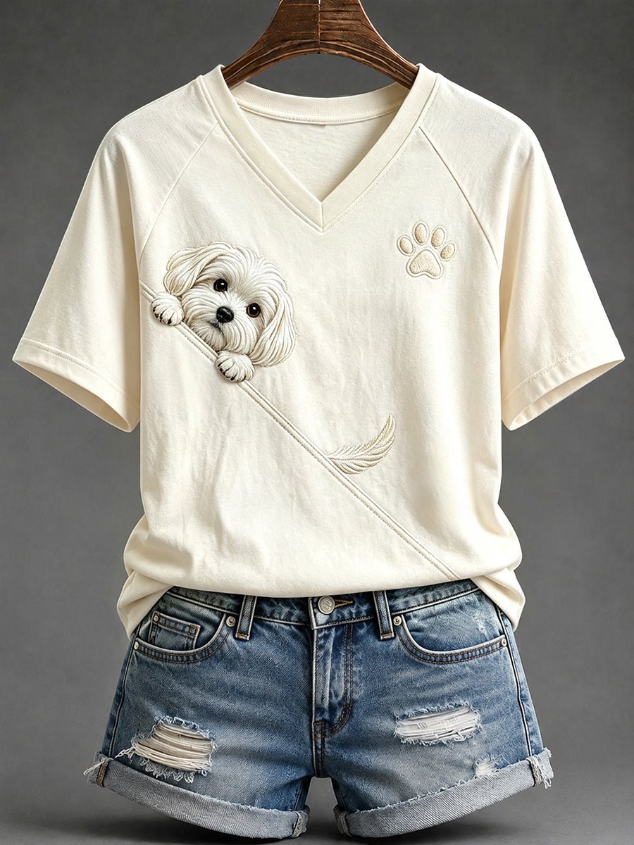 Women's Casual Animal Print T-Shirt