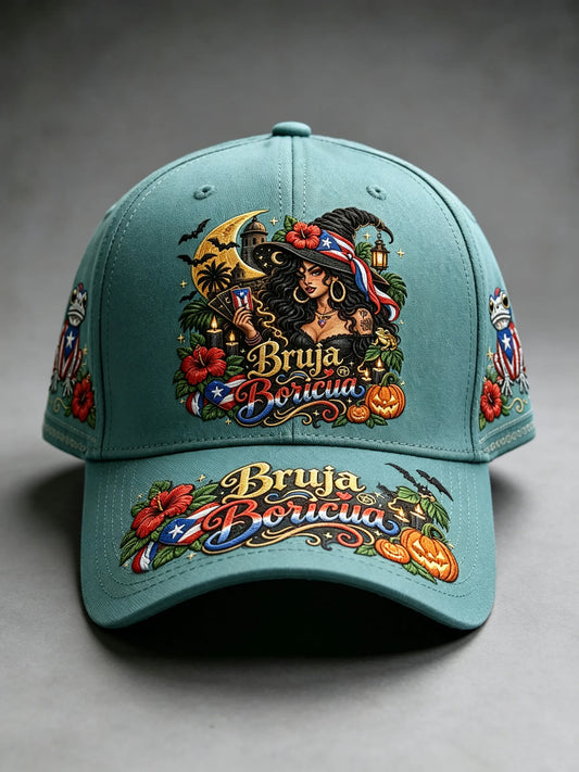 Unisex Halloween in Puerto Rico Printed Baseball Cap