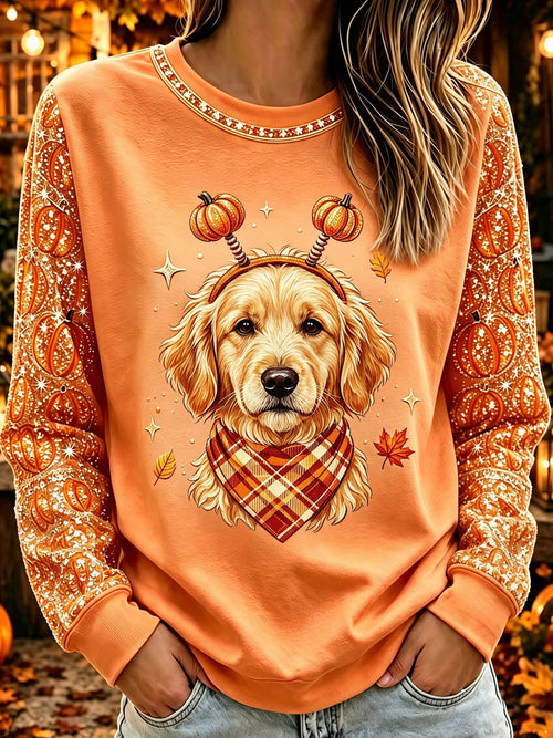Women's Casual Animal Print Hoodie