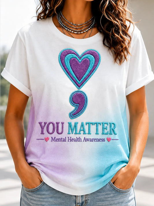 Women's Suicide Prevention Awareness T-Shirt