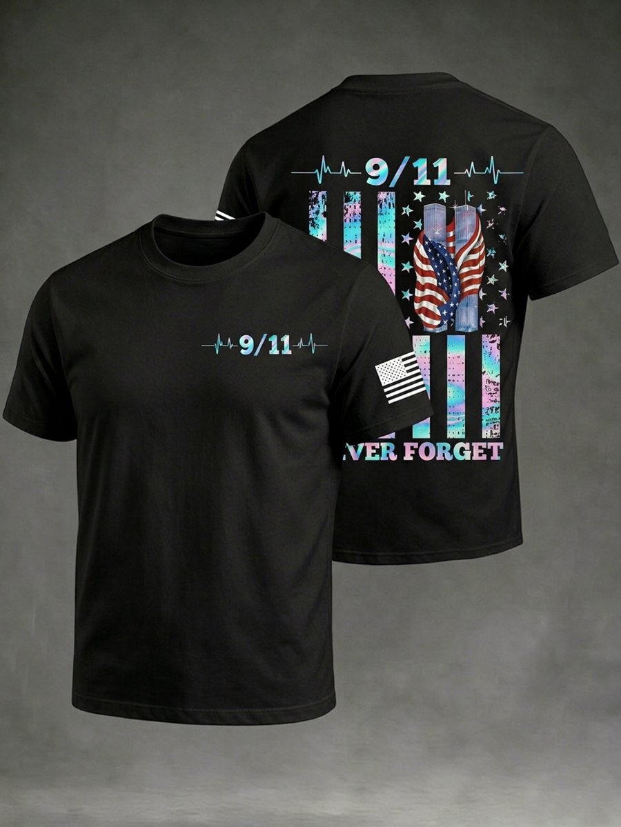 Men's 911 Memorial Graphic Short-Sleeve T-Shirt