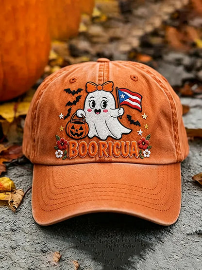 🎃Unisex Puerto Rico Halloween Printed Hat