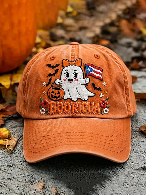 🎃Unisex Puerto Rico Halloween Printed Hat