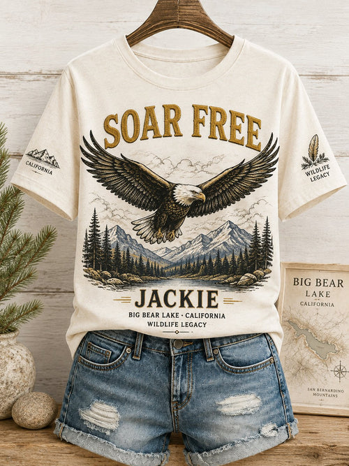 Women's Soar Free Jackie Print Tee
