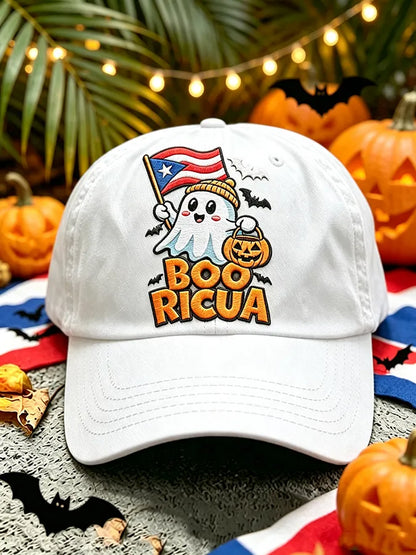 🎃Unisex Puerto Rico Halloween Printed Hat