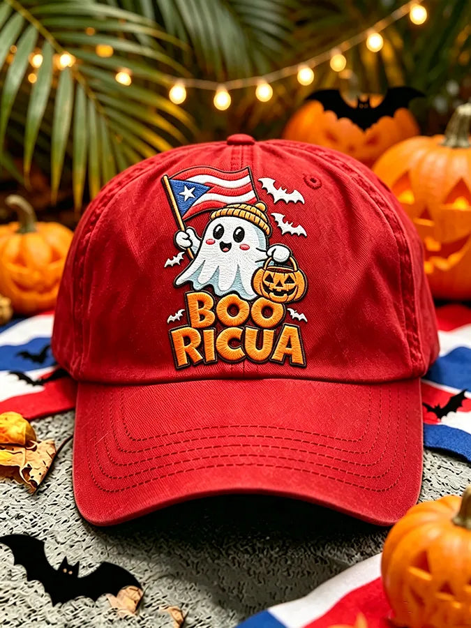 🎃Unisex Puerto Rico Halloween Printed Hat