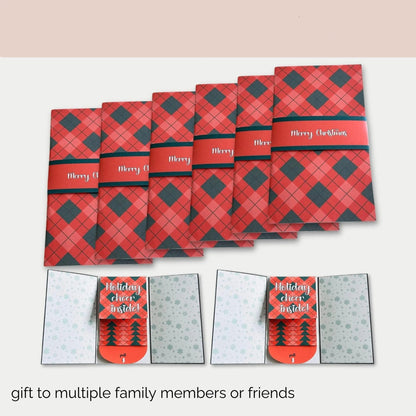 ⏰ LAST DAY 50% OFF - 2026 New 🎅💳 Waterfall Christmas Gift Card Booklet ✨