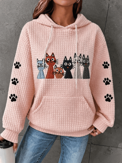 Women's Casual Animal Print Hoodie