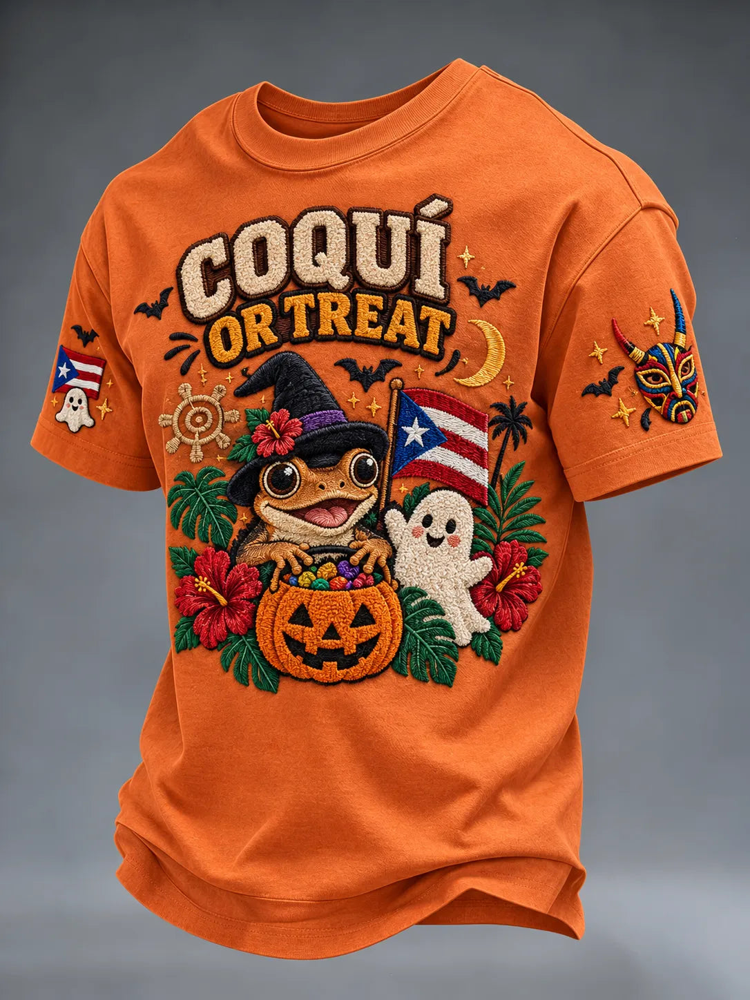 Men's Puerto Rico Halloween Graphic Shirt