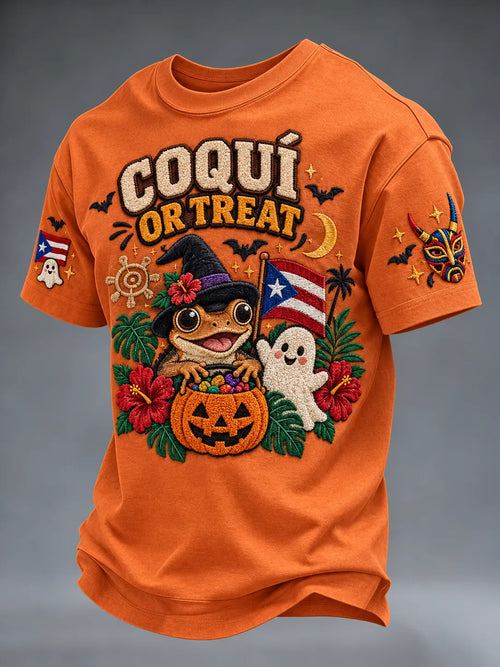 Men's Puerto Rico Halloween Graphic Shirt