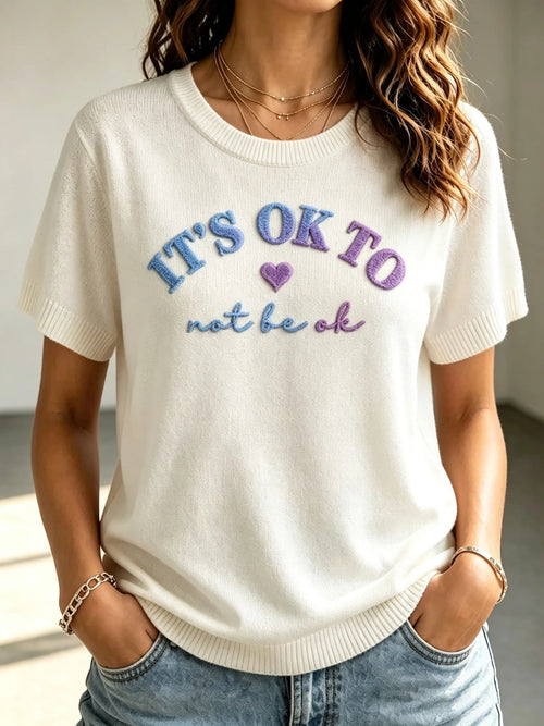 Women's Mental Health&Suicide Prevention Awareness Print T-Shirt