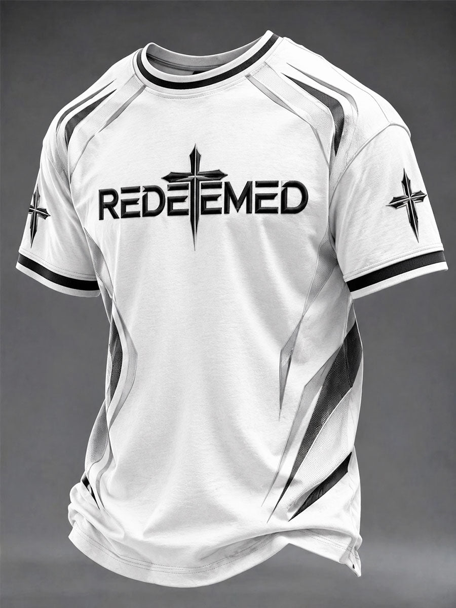 Men's"Redeemed" Faith Casual T-shirt