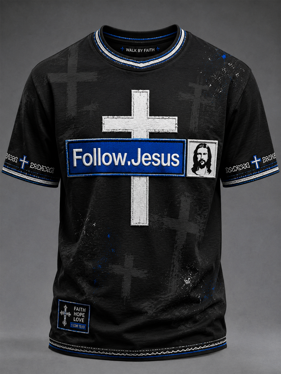 Men's Jesus short sleeves t-shirt