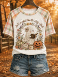 Women's 'Ain't No Ghost Like The Holy Ghost' Printed Casual T-Shirt